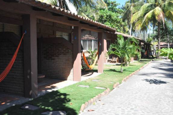 Nosso hotel La Guitarra, em El Tunco, litoral de El Salvador